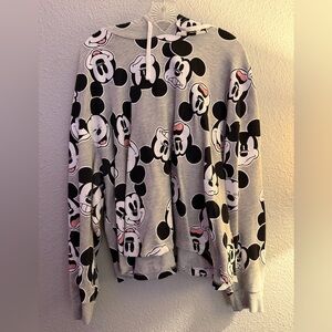 Disneyland Mickey Mouse Cropped Hoodie